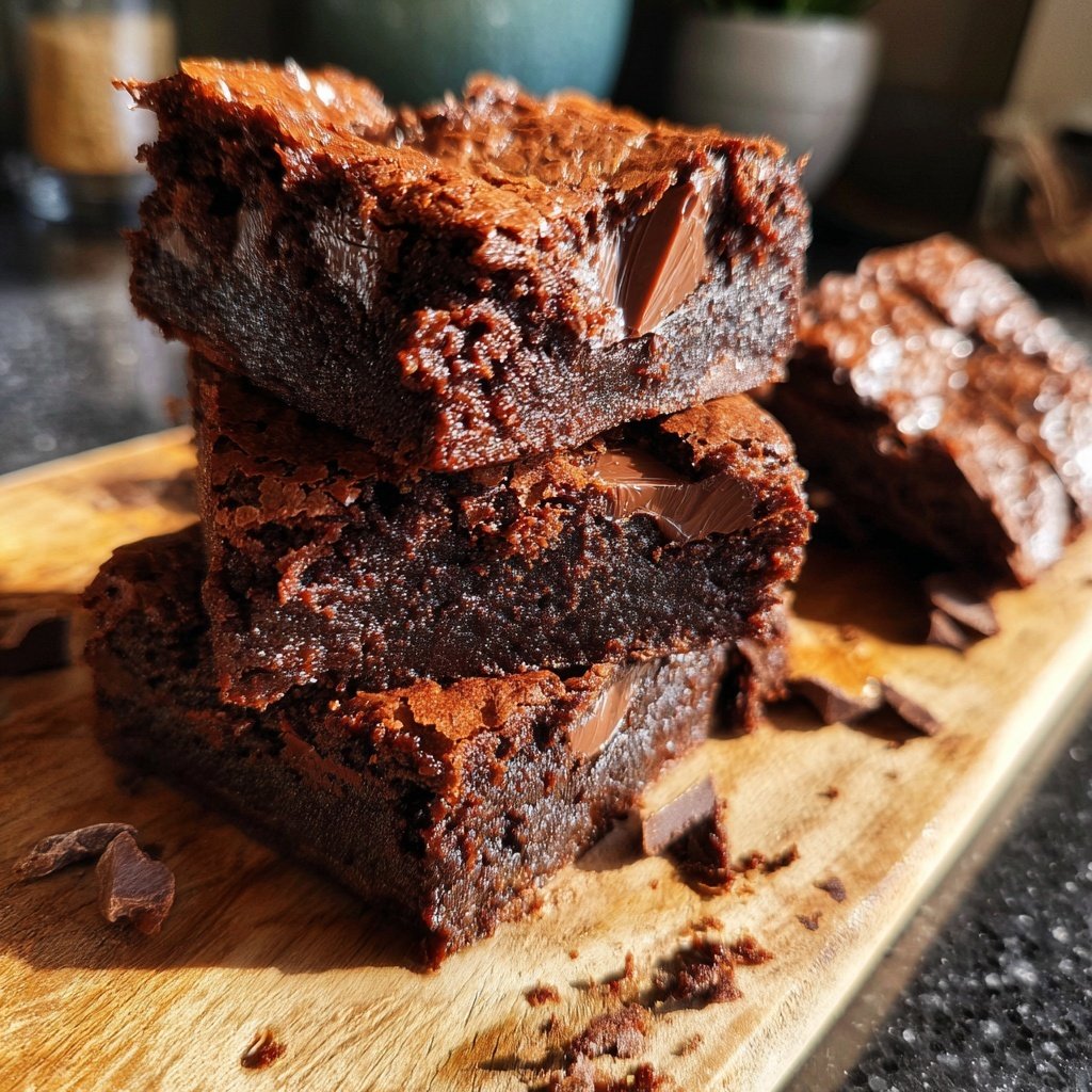 Dessert Chocolate Fudge Brownies