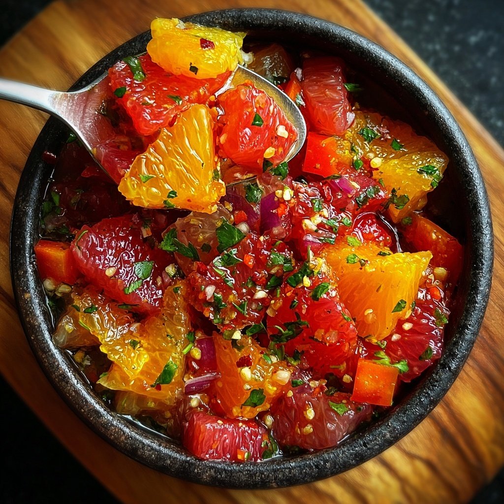 Tangy Citrus Fruit Salsa