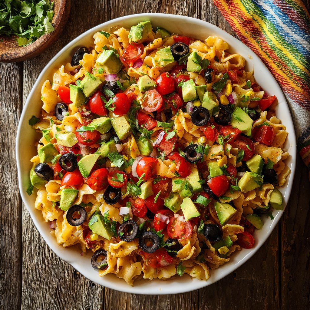 Taco Pasta Salad Platter
