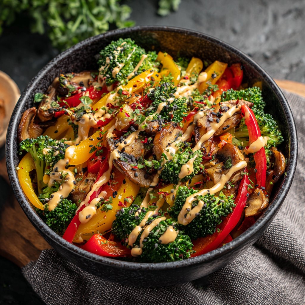 Satisfying Miso Vegetable Bowls