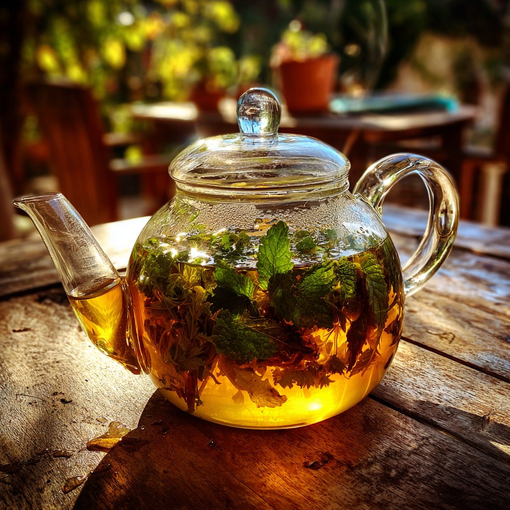 Invigorating Dandelion Peppermint Tea
