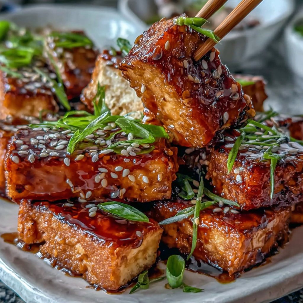 Teriyaki Glazed Tofu