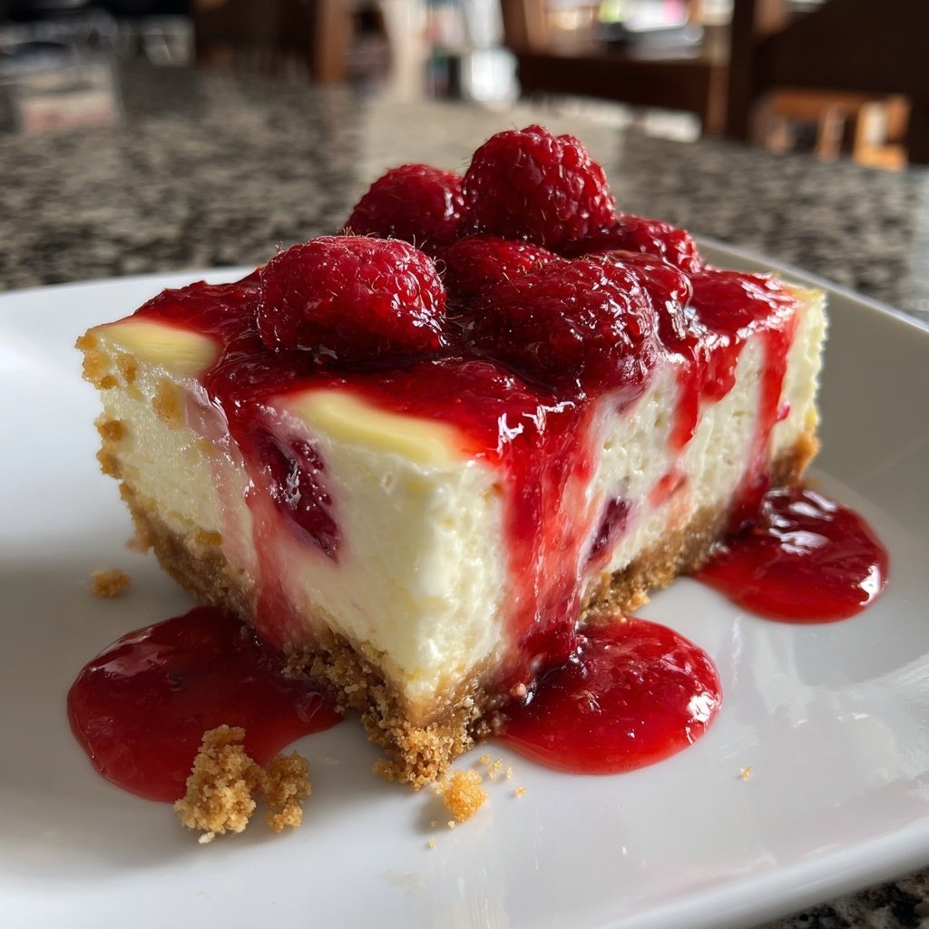 Raspberry Strawberry Cream Cheese Dessert